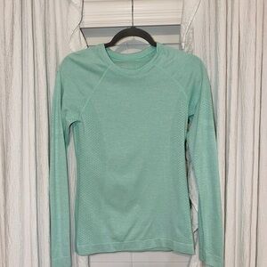 Figs Salta Longsleeve Underscrub Top Mariner Small